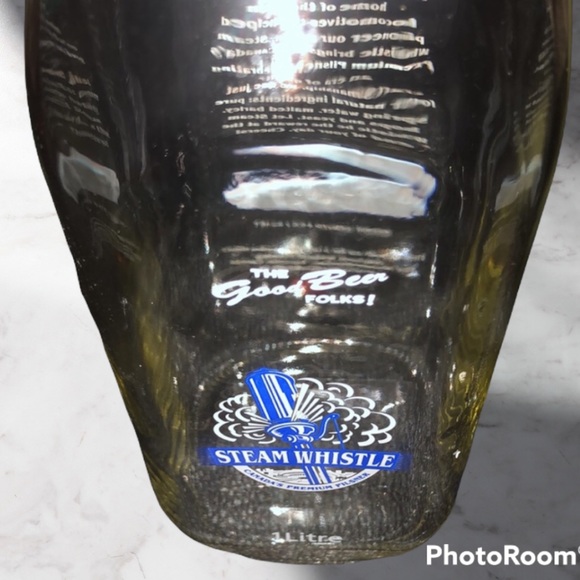COPY - Steam Whistle 1 litre Milk Bottle - Picture 5 of 6